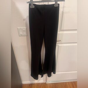 Black flare size small pants